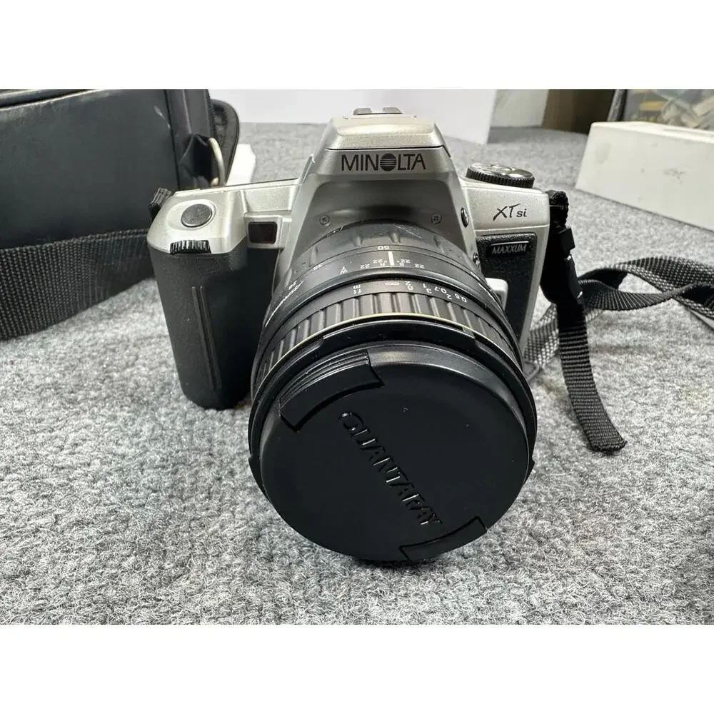 MINOLTA‎ MAXXUM XTSI CAMERA QUANTARAY LENS 28-80MM 1:35-5.6 BAG NOT TESTED